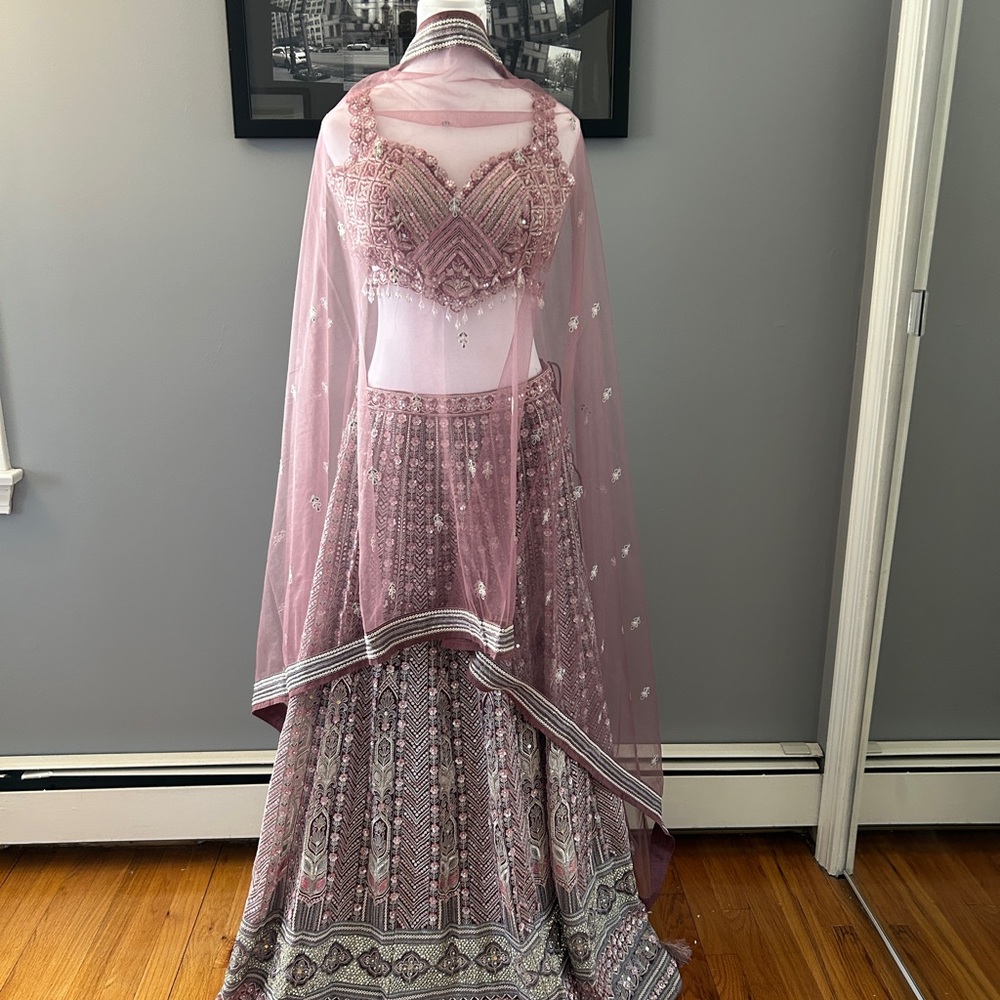Dusty Pink Lehenga